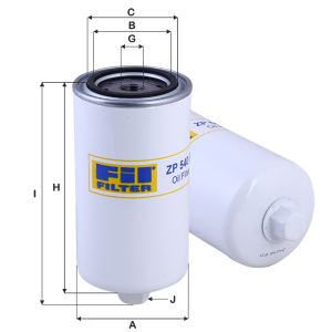 ZP 540 B  YAĞ  FİLTRE