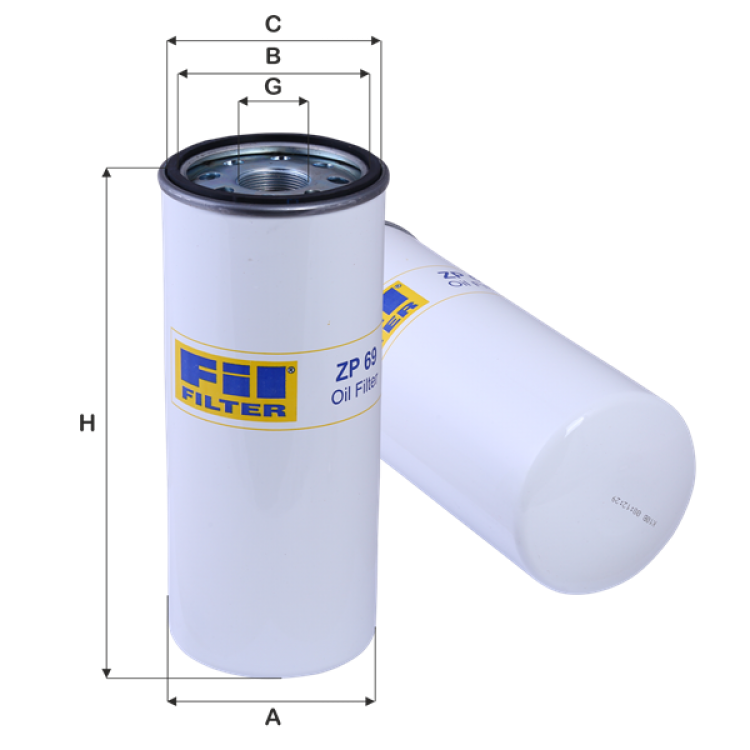 ZP 69 YAĞ FİLTRE	