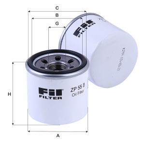 ZP 55 B YAĞ FİLTRESİ  MAZDA(KÜÇÜK OLAN)