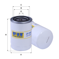 ZP 502   YAĞ FİLTRE
