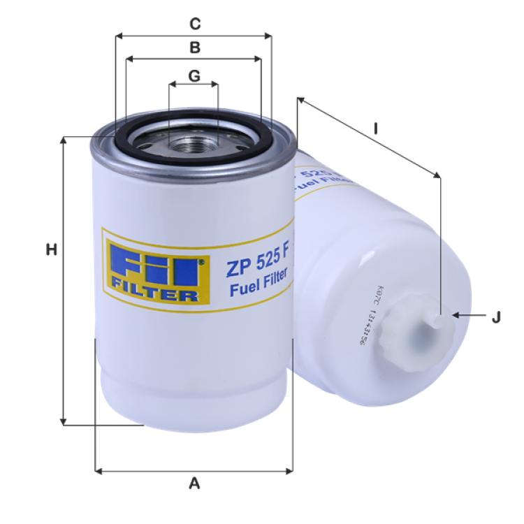 ZP 525 F MAZOT FİLİTRE	