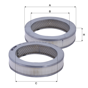 HP 4024 Hava Filtre - Isuzu, Nıssan, Opel, Subaru, Toyota, Carbodıes, Bedford, Vauxhall