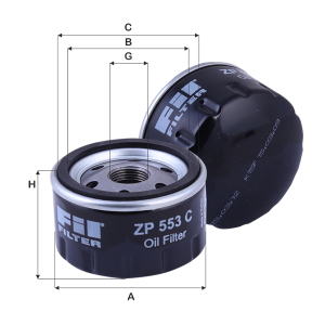 ZP 553 C  YAĞ FLİTRESİ