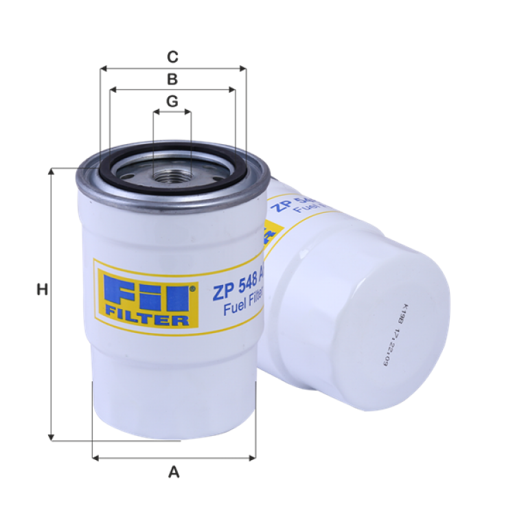 ZP 548 F MAZOT FİLTRE	