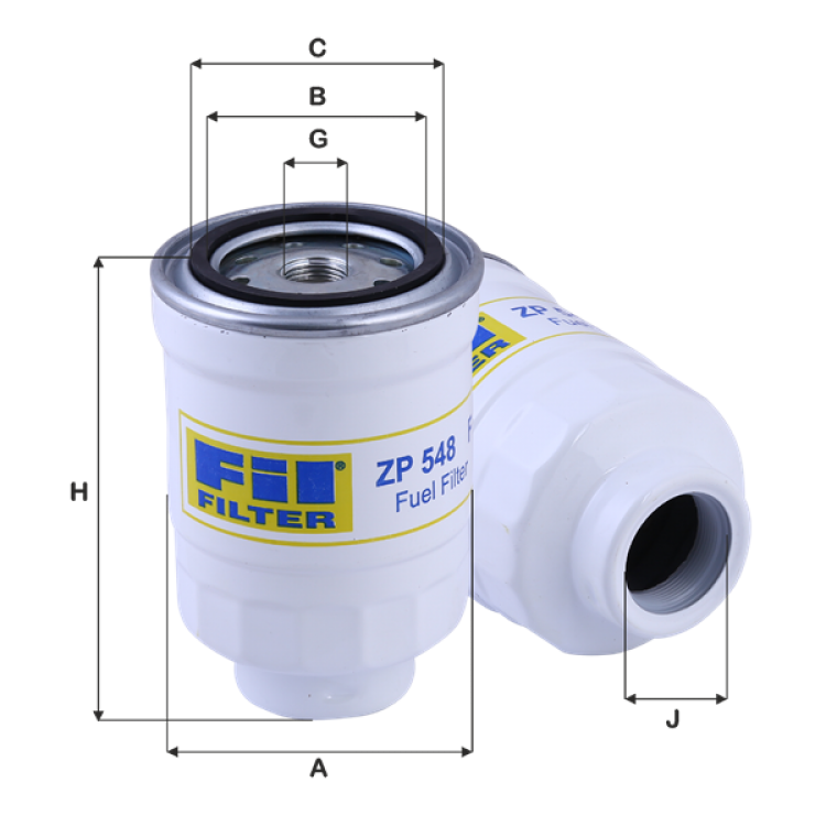 ZP 548 F MAZOT FİLTRE	