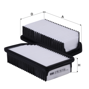 HP 5052  Hava Filtre - Hyundaı (i20,ix20 JC), Kıa (Soul I,Venga)