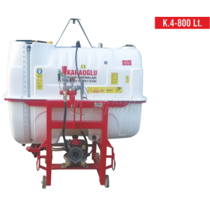 KARAOĞLU 800 LT İLAÇ MAKİNESİ 15 METRE BOMLU HALATLI (PULVERİZATÖR)