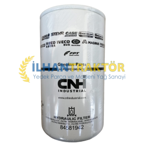 Hidrolik Filtre - T5.105/T5.115/TD90B/T4.65B/T4.75B/T4.85B/T4.90B/TD4.100F/4055-S/4065-S/4075-S STEYR/TD5. SERİSİ- 84581942