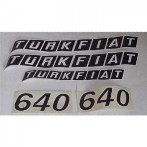Fiat 640 Yan Yazı Takım Etiket 4999871