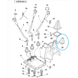 Landini&McCormick Arka Aks (GE,Rex Serisi) - 3533030M1