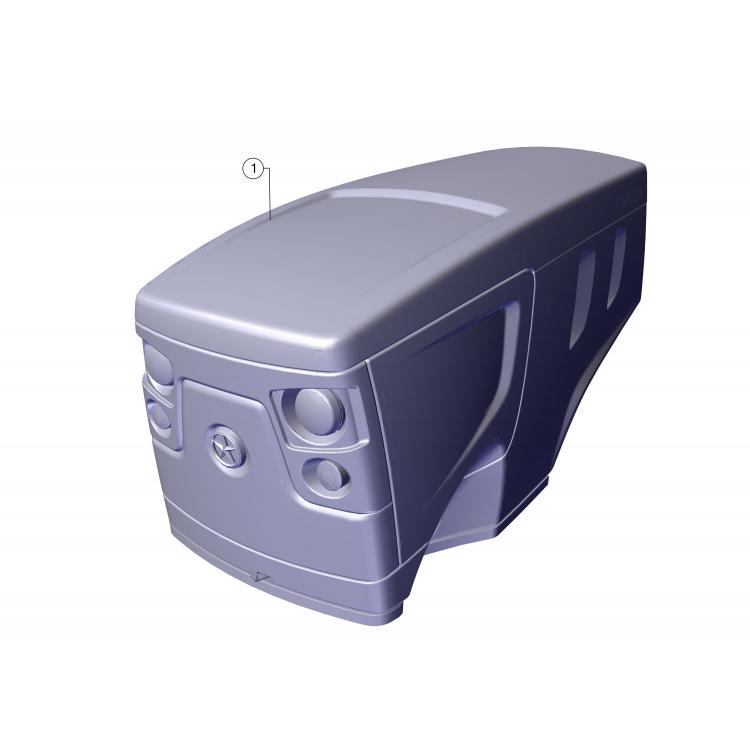 Tümosan Ön Kaporta Komple (4000,4100,4200,5200 Carraro,5200 T580 Serileri) - 0-7261044	