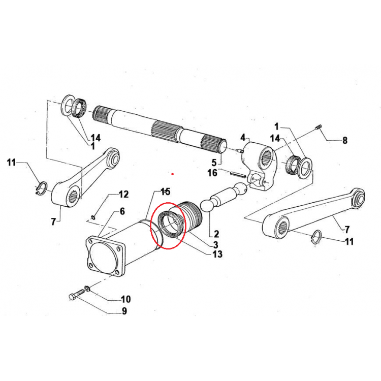 Tümosan Hidrolik Piston Keçesi (7000,7100,8000,8100 Serileri) - 360080000	