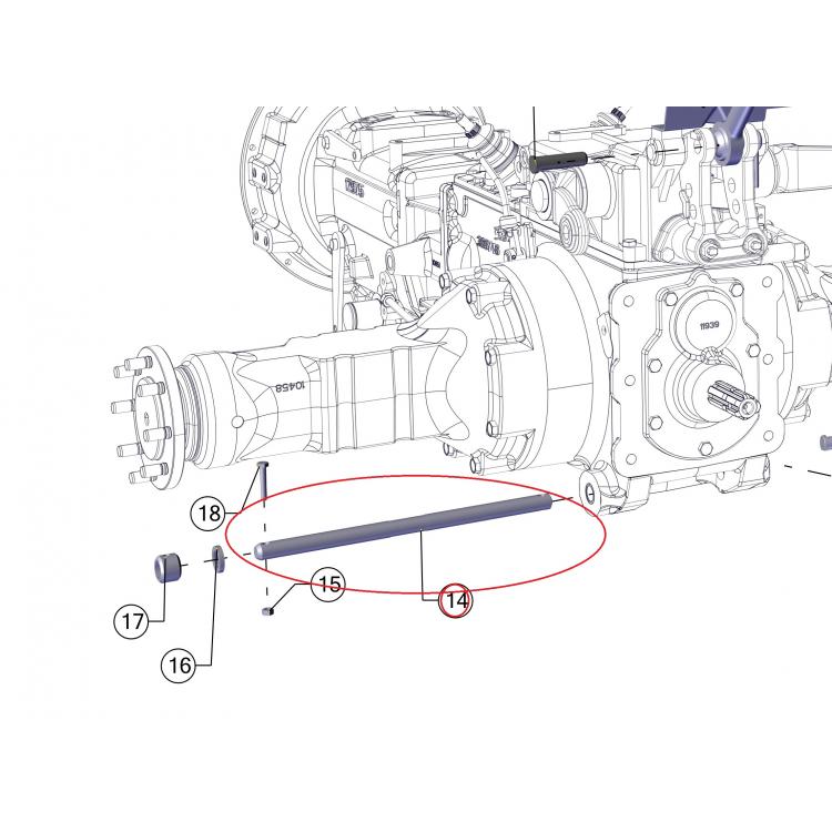 Tümosan Mil Çeki Oku (4000,4100,4200 serileri) - 7256201	
