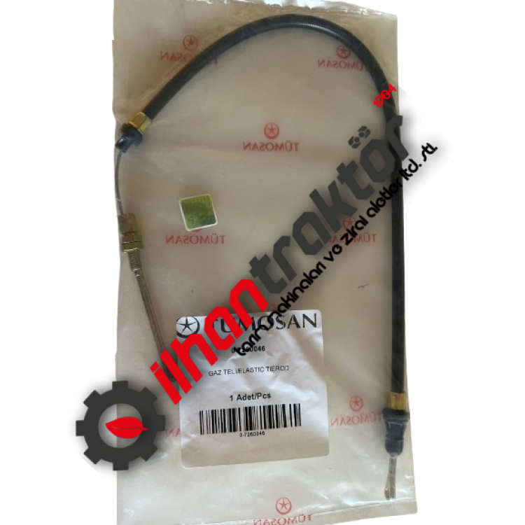 0-7260046 Tümosan Gaz Teli 5200 Carraro-6000-7100-8100 Serileri	