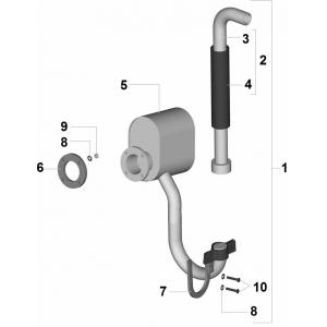 0-7255167 TÜMOSAN EGSOZ KOMPLESİ 7000 SERİLERİ