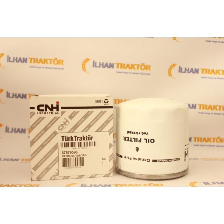 87679598 Newholland Yağ Filtresi	
