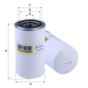 ZP 541  YAĞ FİLTRE X4209E