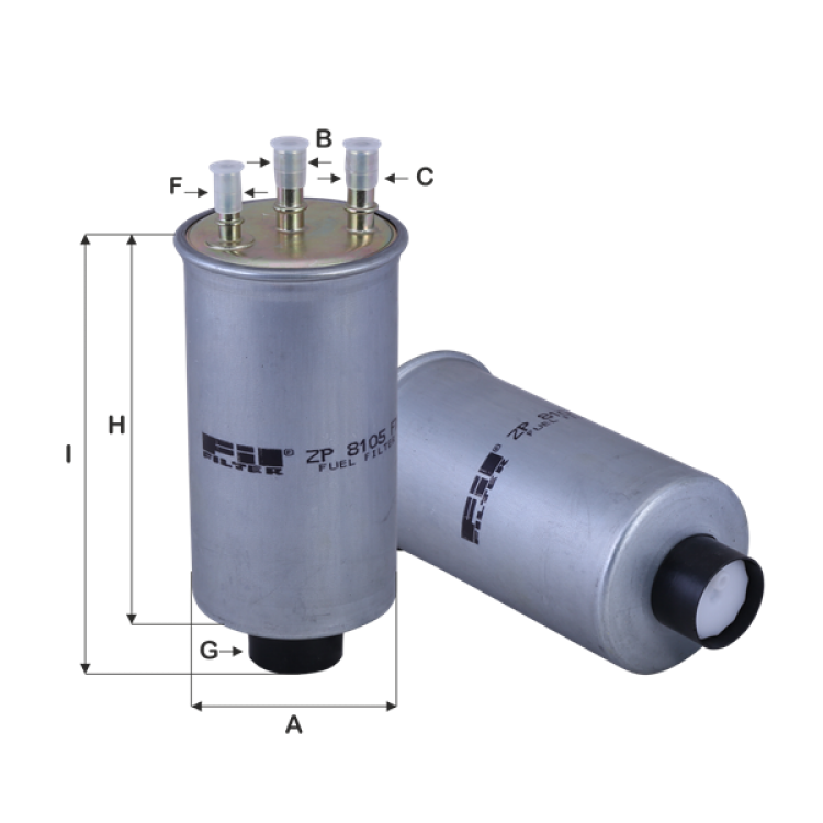 ZP 8105 FM YAKIT FİLTRE DACIA	