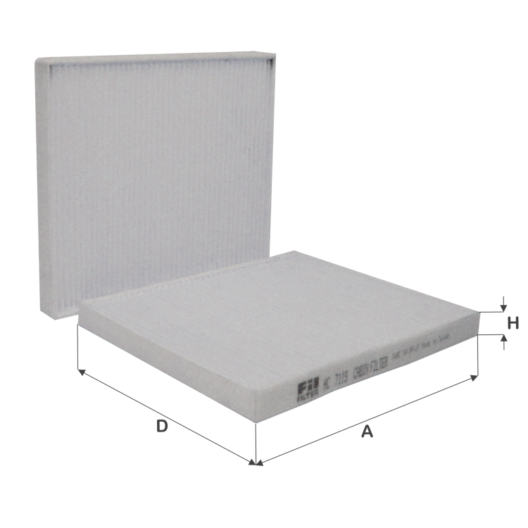 HC 7146 KABİN KLİMA FİLTRESİ	