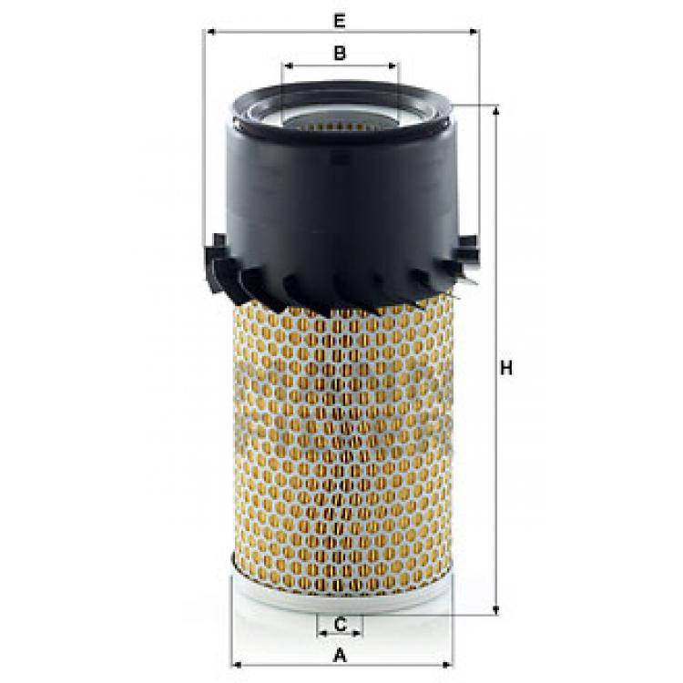 HAVA FİLTRE KURU DIŞ 60-66	