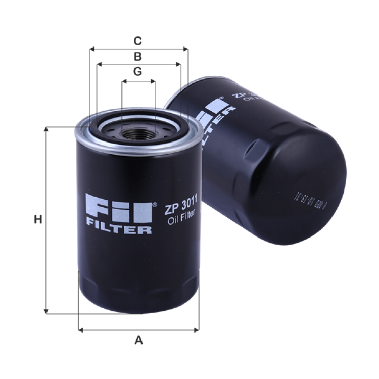 ZP3011 YAĞ FİLTRESİ	
