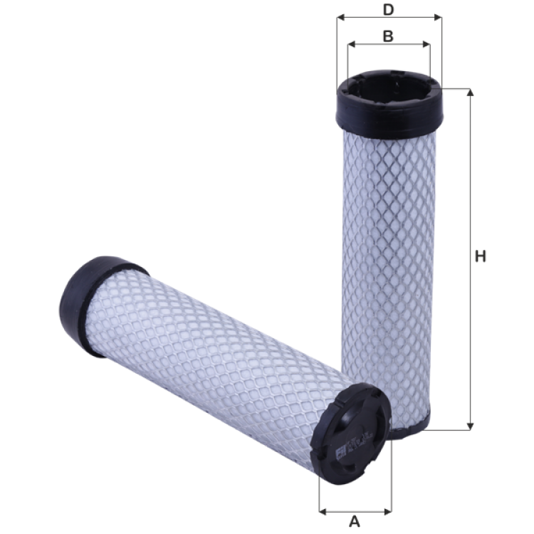 HP 2587 Hava Filtre İç - Forklif - Farmall 55A, John Deere (5000,5300)