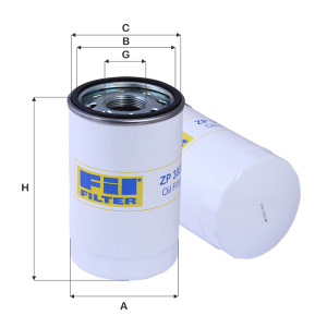 Deutz-Fahr (Agrolux,Agroplus,Agrotron TTV), Same (Dorado 60) Yağ Filtresi - ZP3022 