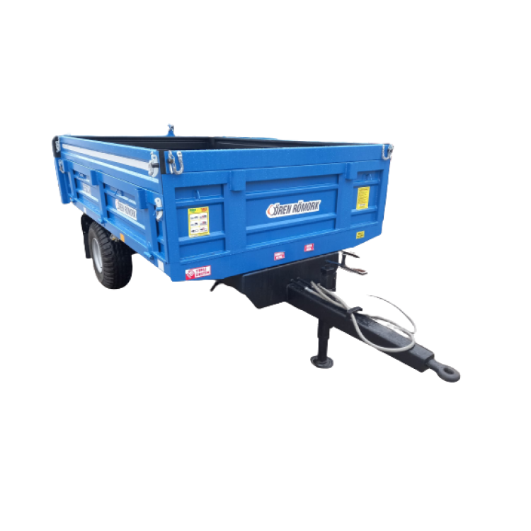 2.5 Tonluk Tek Dingil Römork - Damperli	