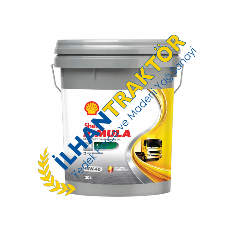 Shell Rimula R4 L 15w40 - 18 Lt (Partiküllü)	